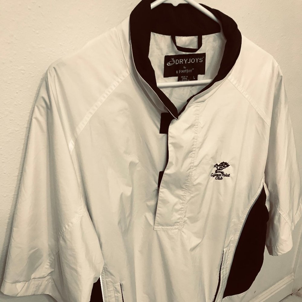 Mens Footjoy Dryjoy Golf Cypress Point Breaker L